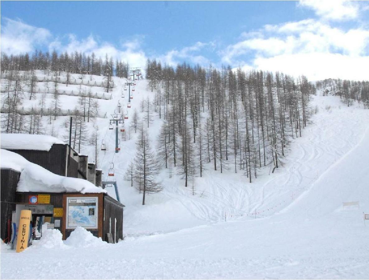 Cervinia Ski In Ski Out - Studio On The Slopes Breuil-Cervinia Exteriör bild