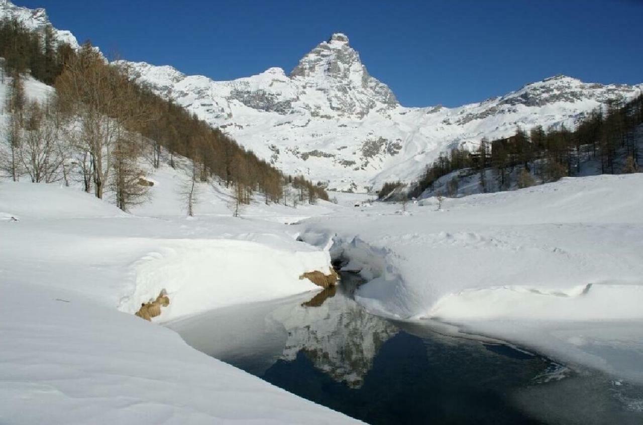 Cervinia Ski In Ski Out - Studio On The Slopes Breuil-Cervinia Exteriör bild
